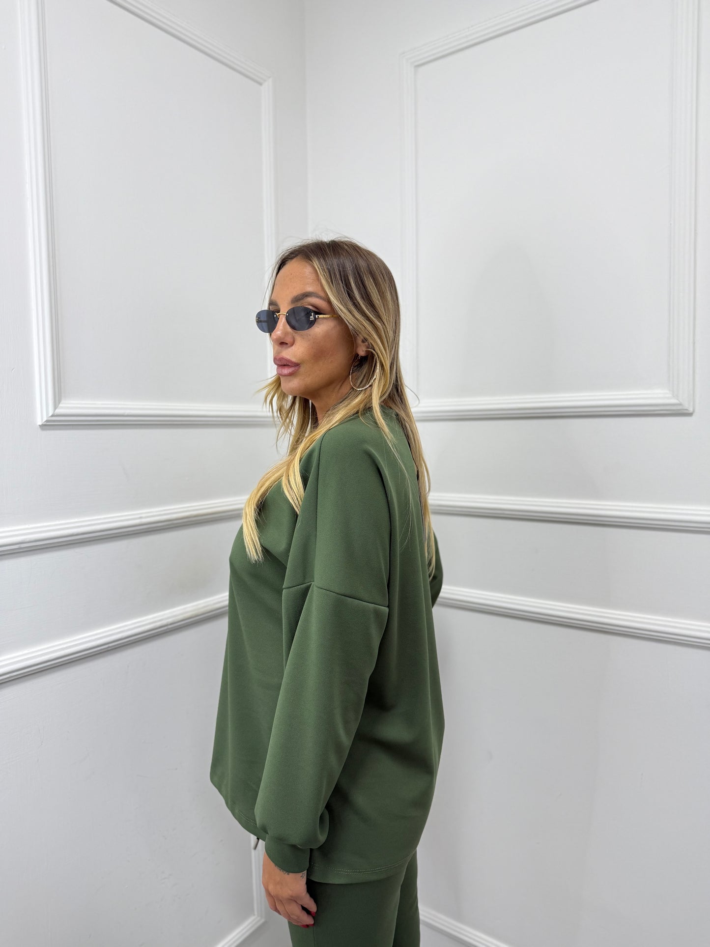 Coordinato Comfy verde 3595