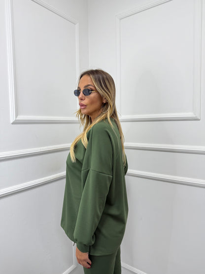 Coordinato Comfy verde 3595