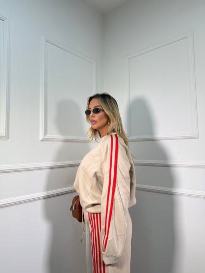 Coordinato in tuta Voyage camel yt30056