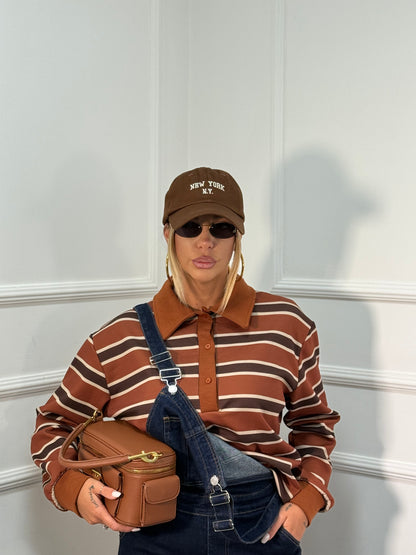 Salopette in denim cargo Chelsea lavaggio scuro 7006