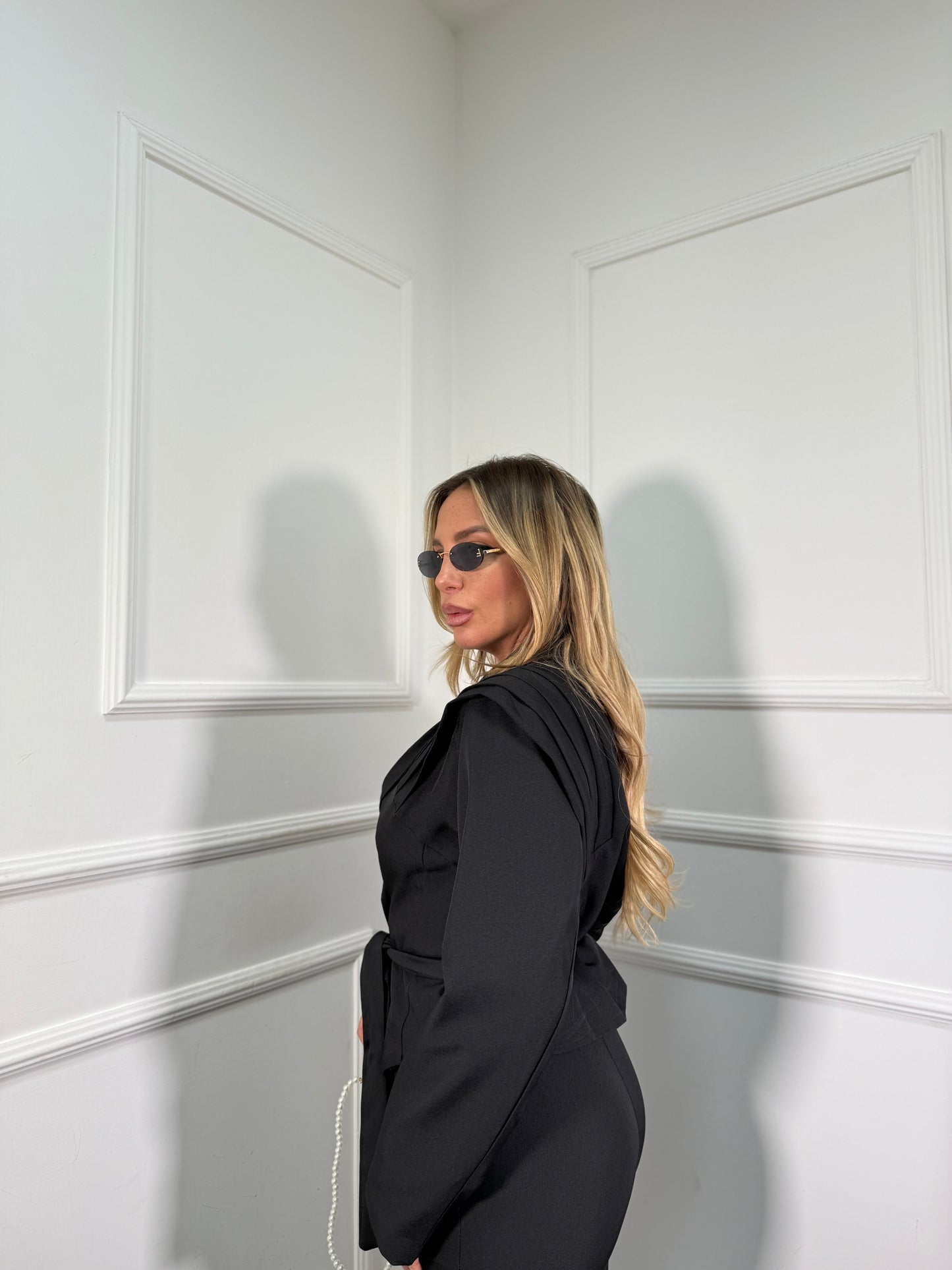 Tailleur Amelya nero 86223