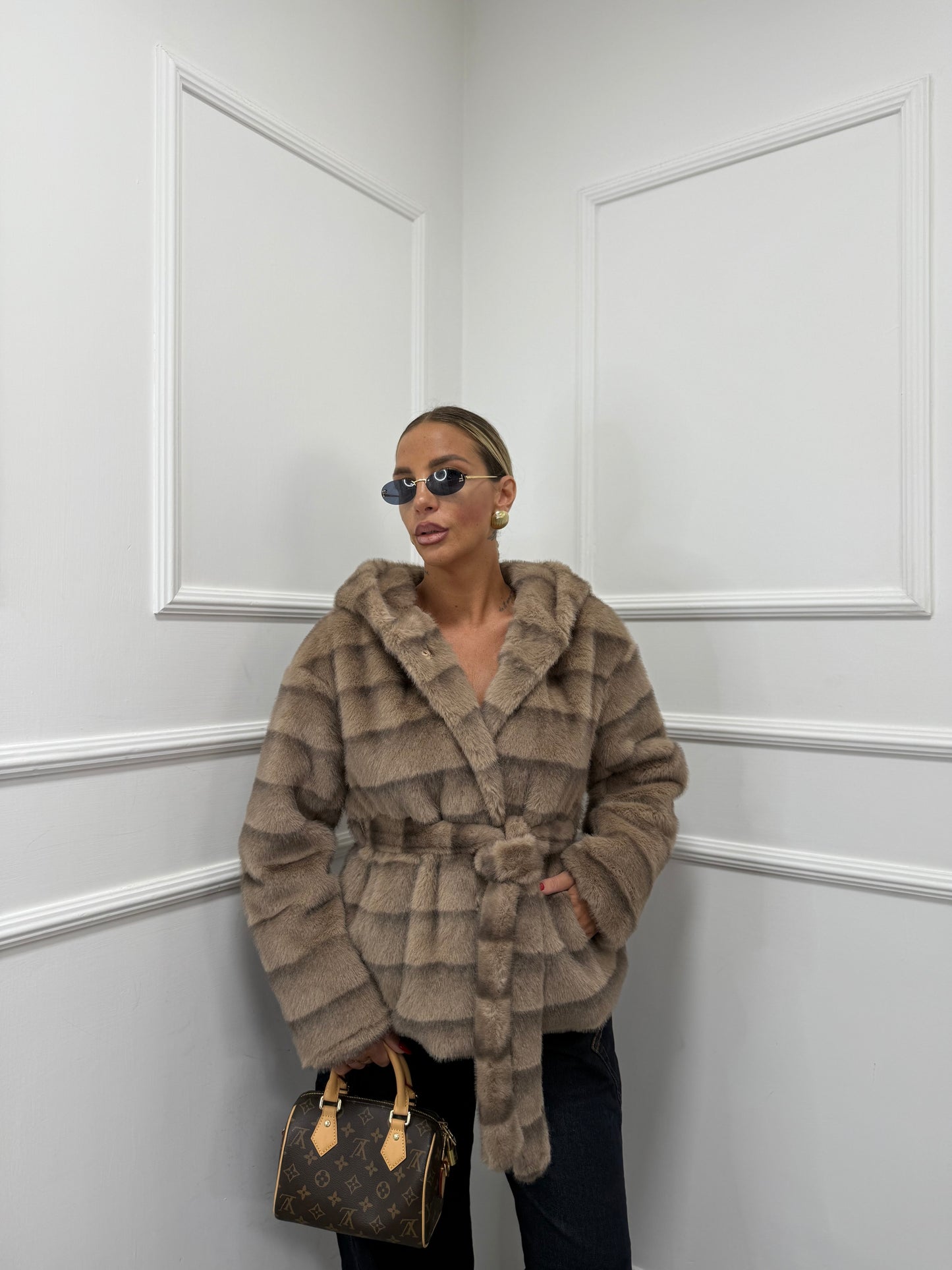 Ecofur Courmayeur taupe y0220