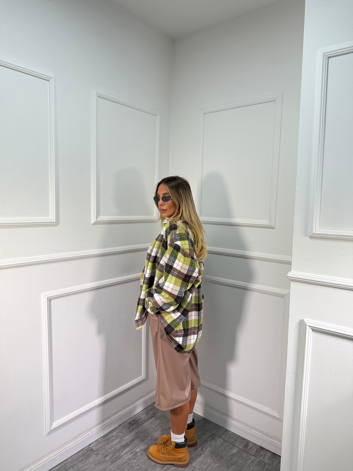 Bermuda in ecopelle Orlando taupe 18197