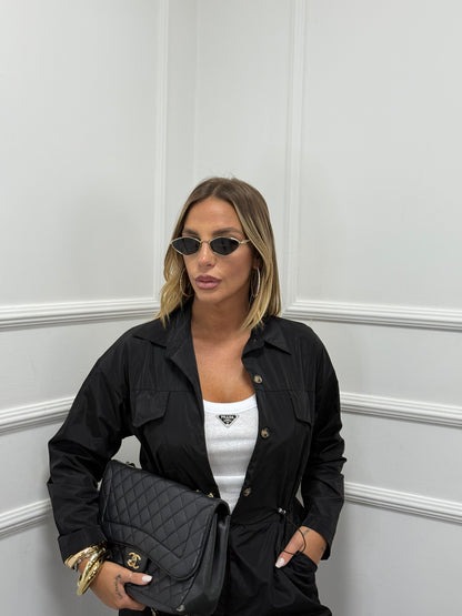 Jumpsuit in nylon Robyn nera hp9173