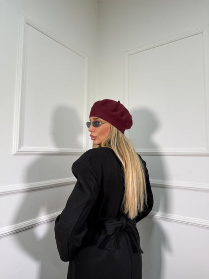 Cappotto misto lana Empire nero 251631