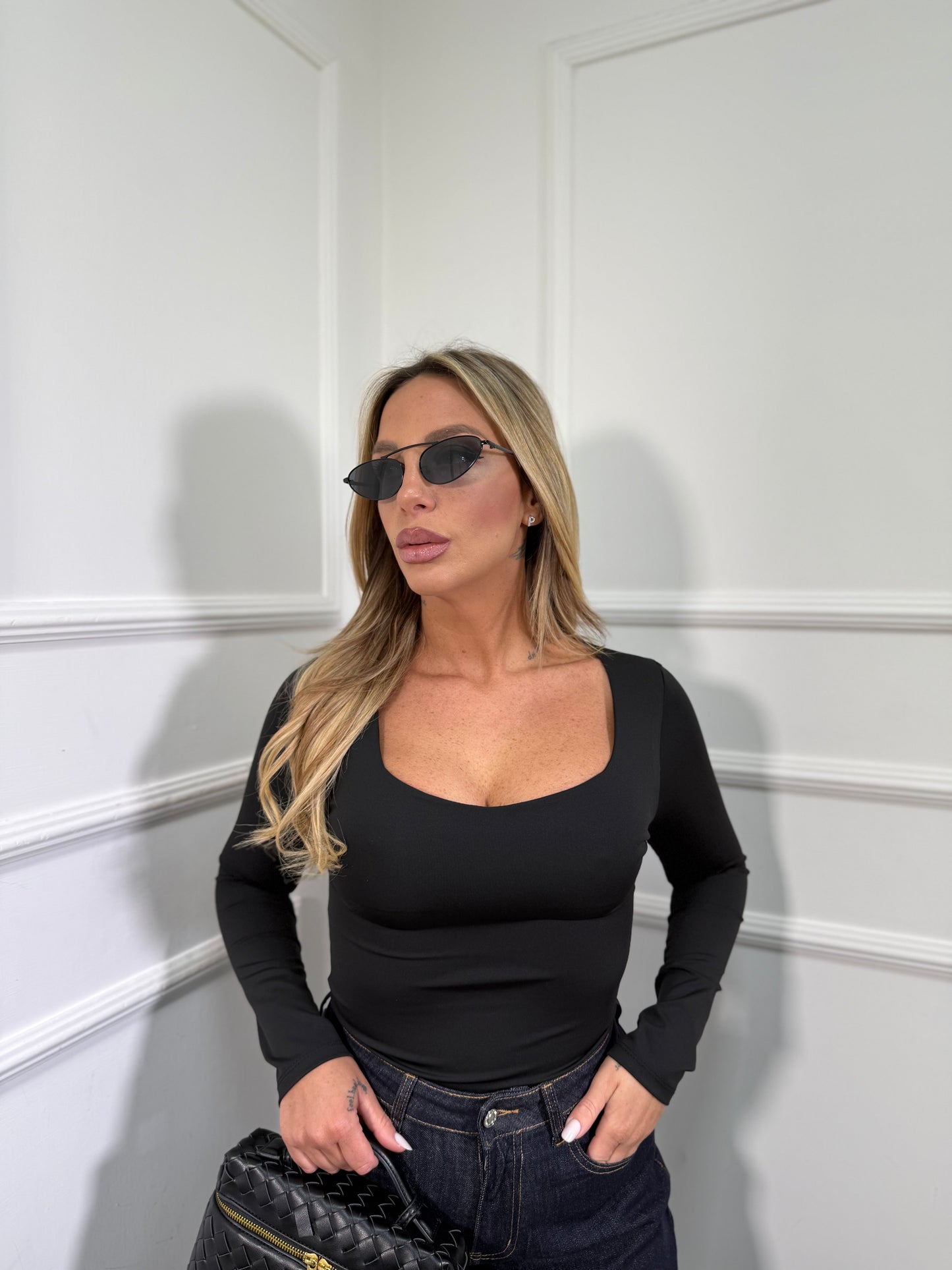 Body in lycra Nolita nero 22677