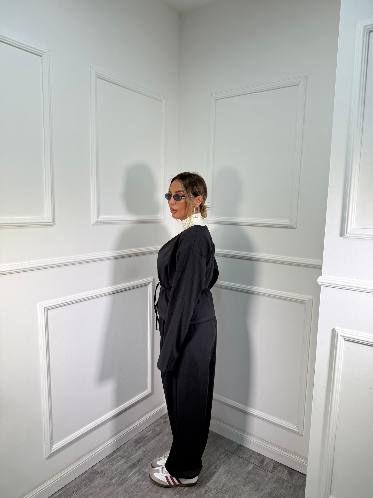 Coordinato Japan grigio antracite 1170