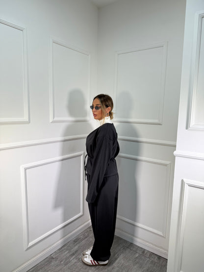 Coordinato Japan grigio antracite 1170