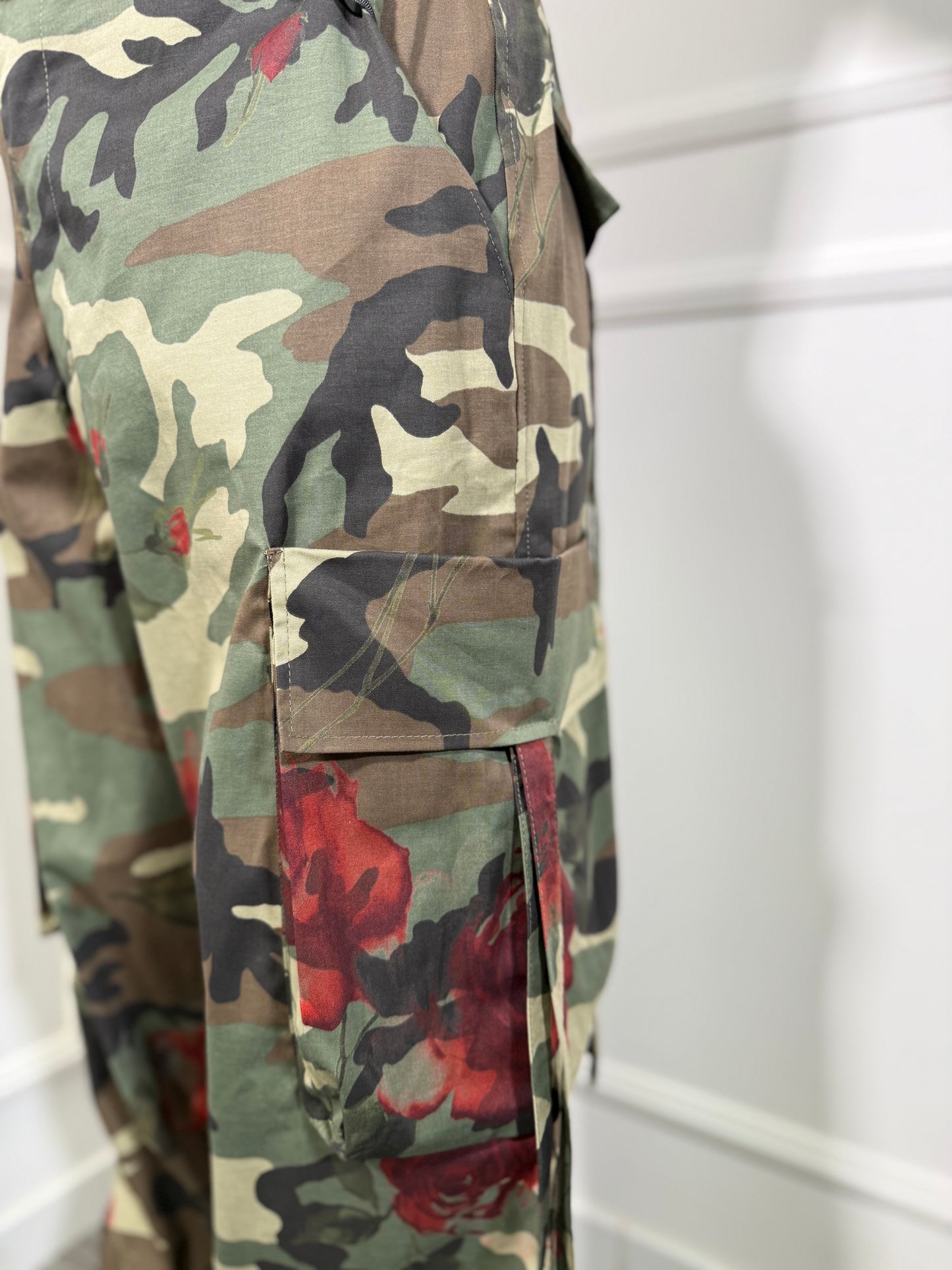 Coordinato militare con rose by lumina Shadow ld5435