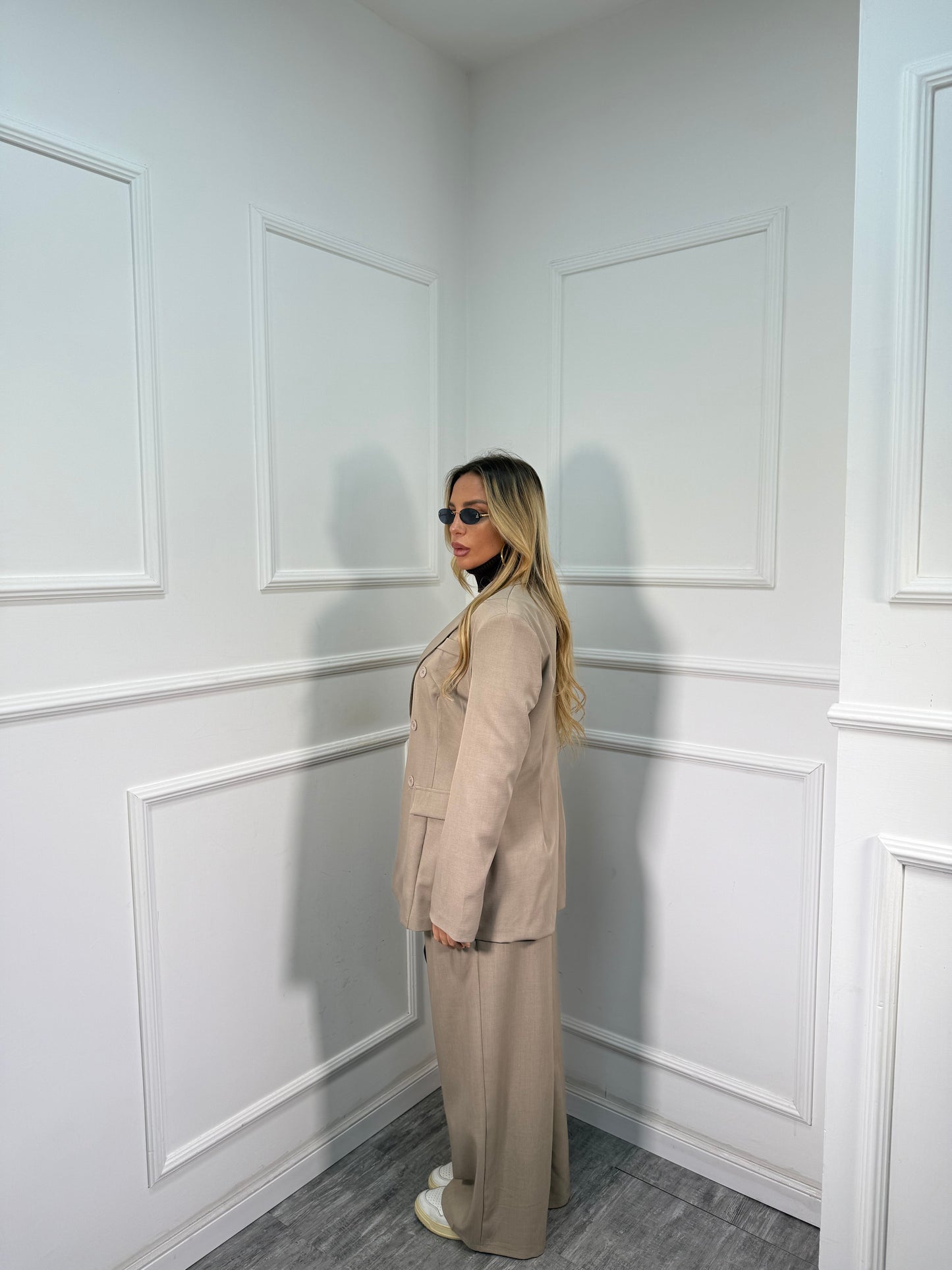 Tailleur doppiopetto Julia cappuccino my86269