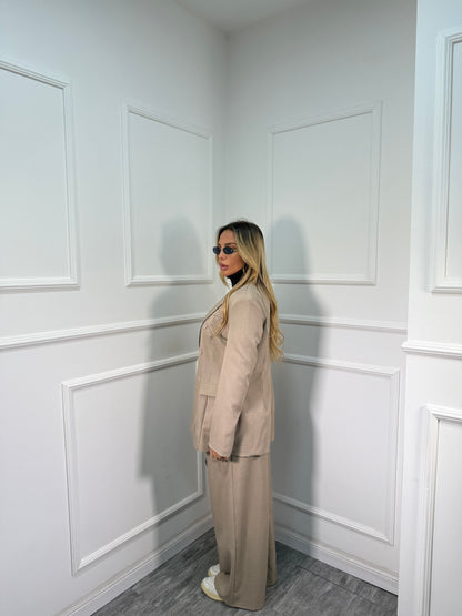 Tailleur doppiopetto Julia cappuccino my86269