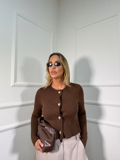 Maglioncino Wendy cacao 8159