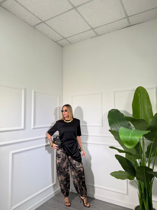 Pantaloni balloon militare Jamaica