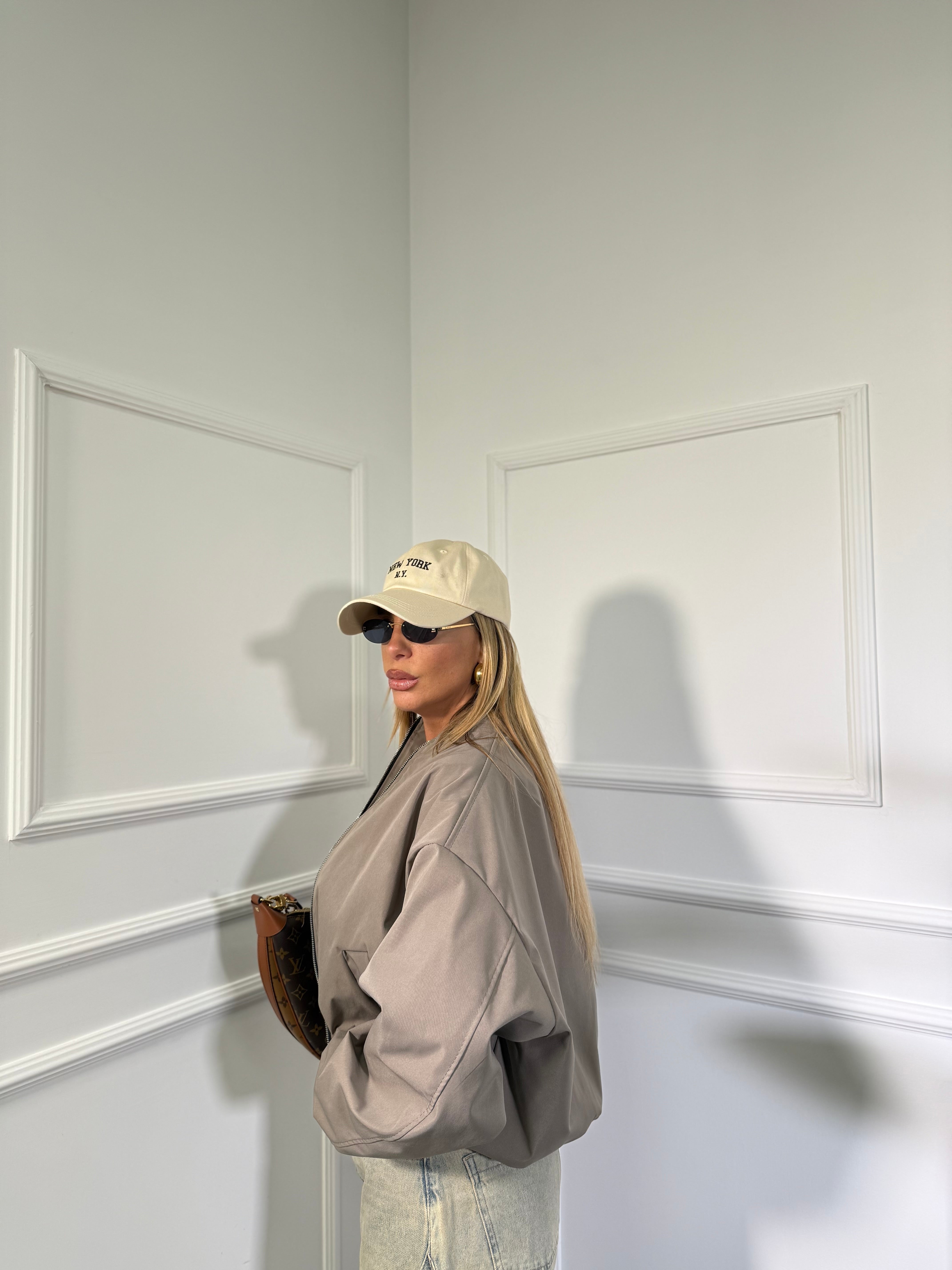 Bomber tessuto tecnico Janet (vari colori) 31069