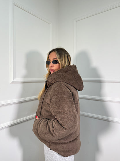 Bomber in ciniglia Canada cacao 88912