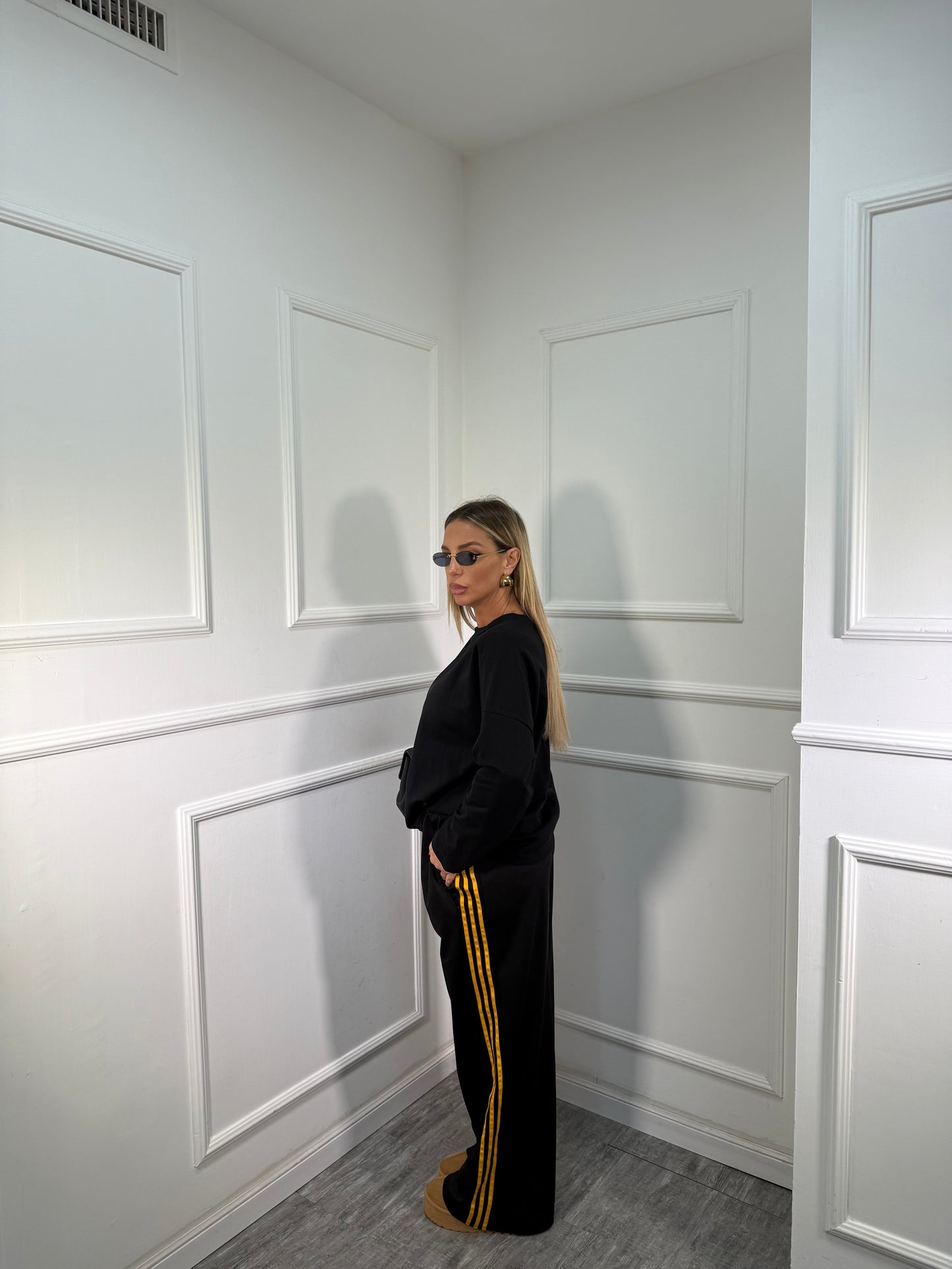 Pantatuta palazzo Oxford nero 6865