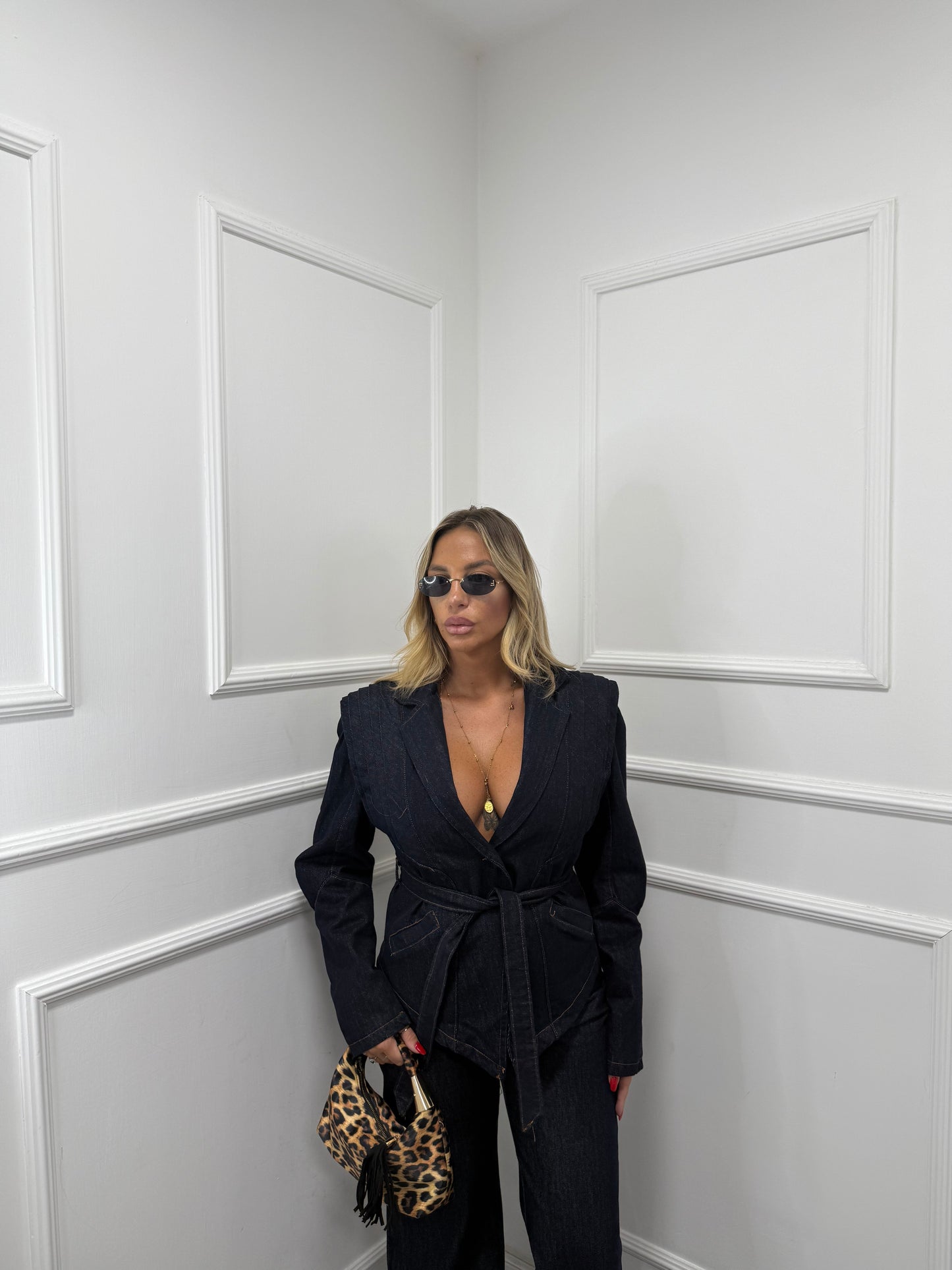 Giacca in denim Grace lavaggio zero z2562