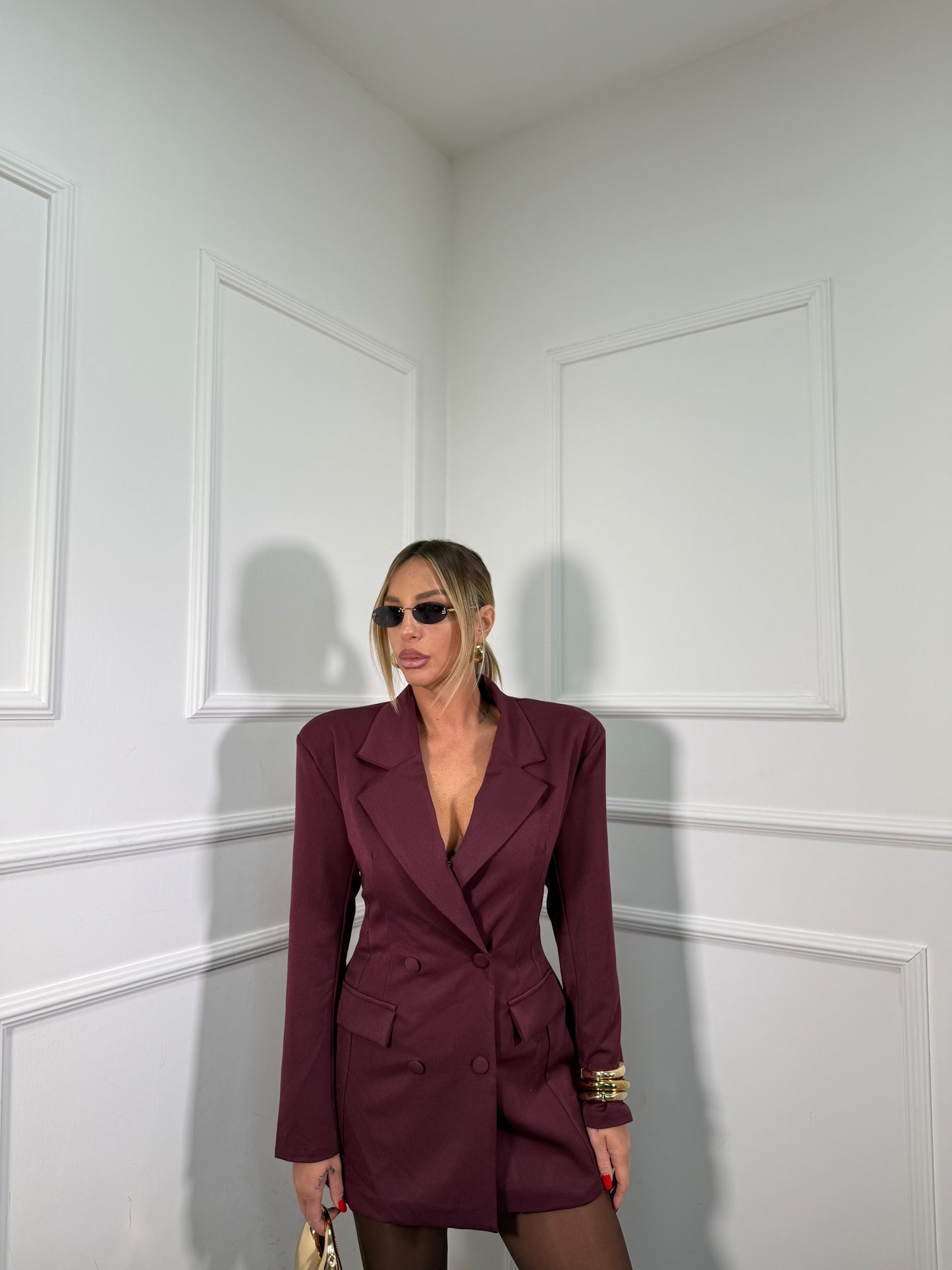 Abito giacca Montecarlo bordeaux 510