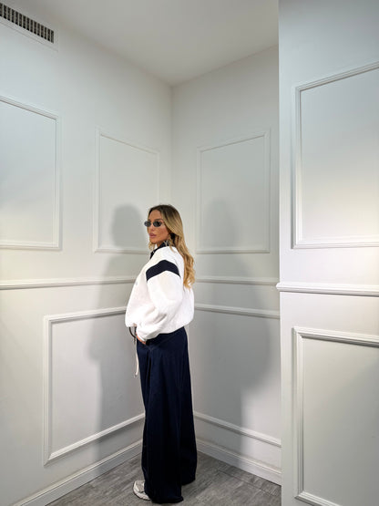 Jeans balloon con elastico in vita Perry lavaggio scuro