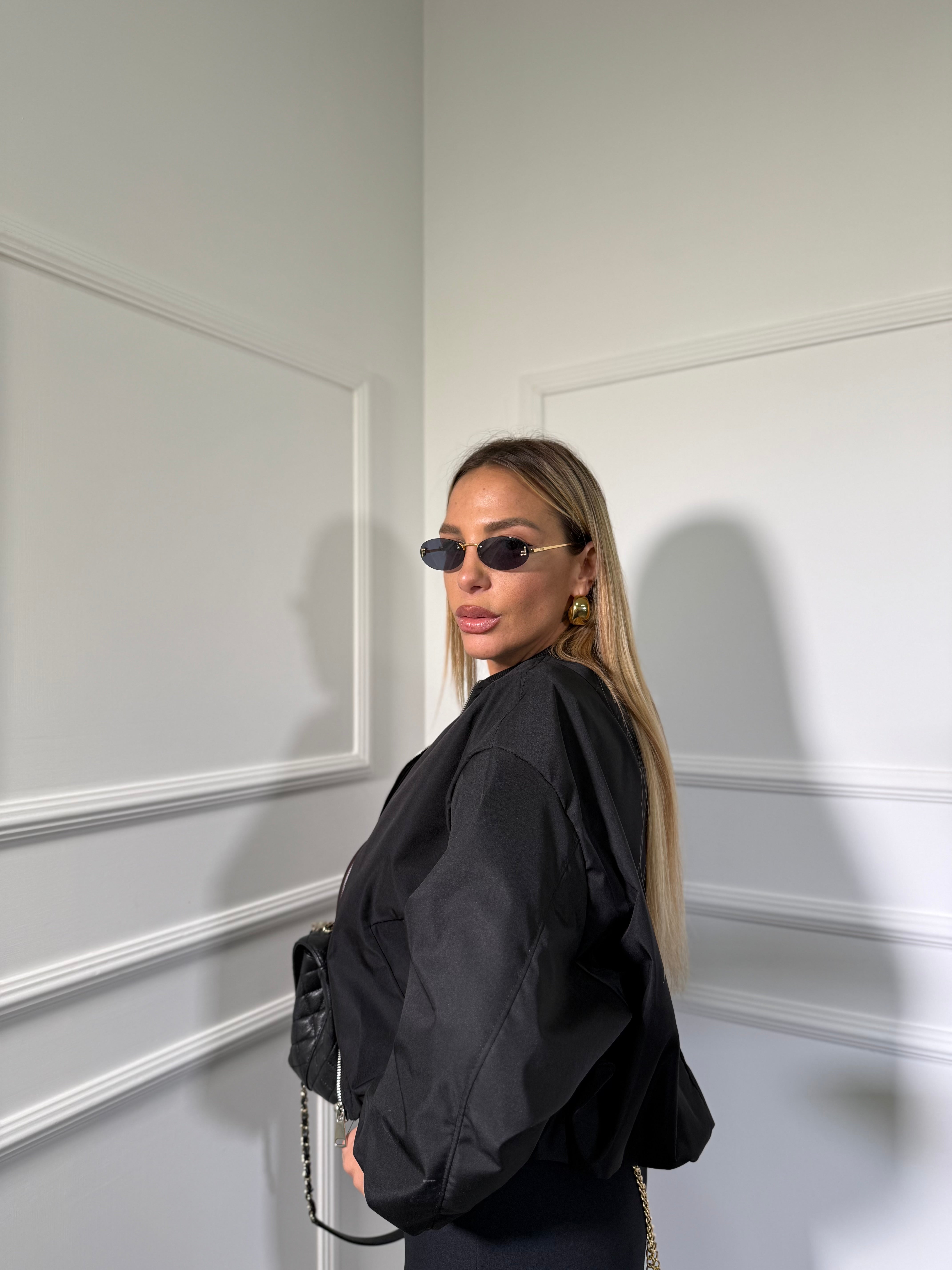 Bomber tessuto tecnico Janet (vari colori) 31069