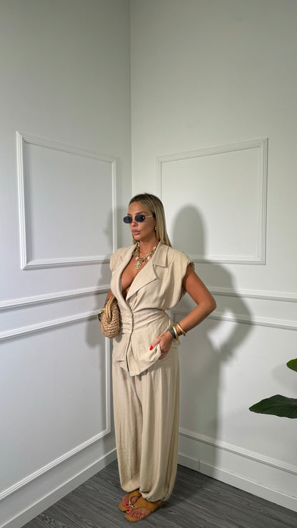 Coordinato (curvy) Jeffry beige 15917
