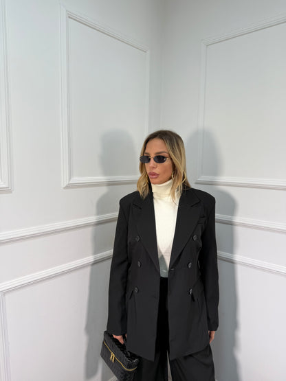 Tailleur doppiopetto Julia nero my86269