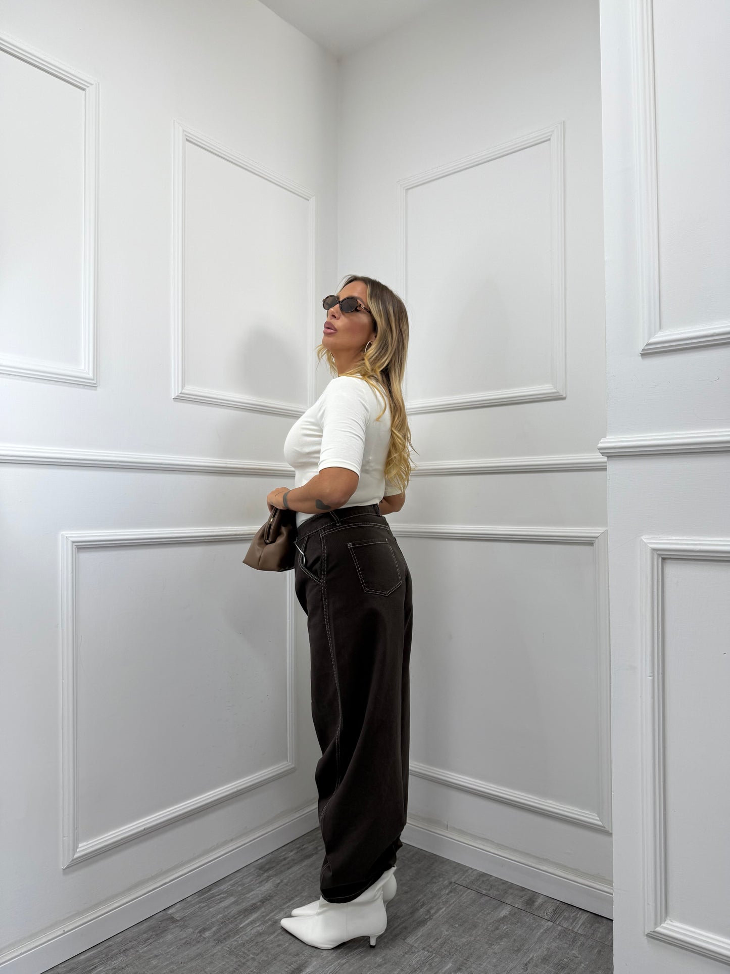 Jeans ballon Brownies cioccolato p579