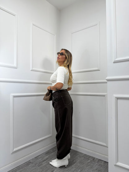 Jeans ballon Brownies cioccolato p579