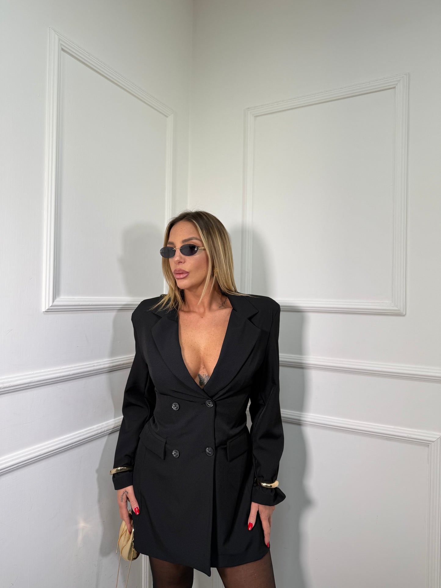 Abito giacca stringato Beckham nero 6810