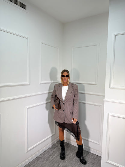 Blazer pied de poule Paul bordeaux 25102