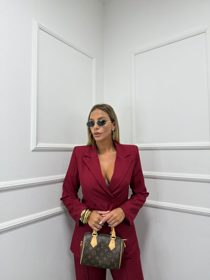 Tailleur Boulevard bordeaux 87172