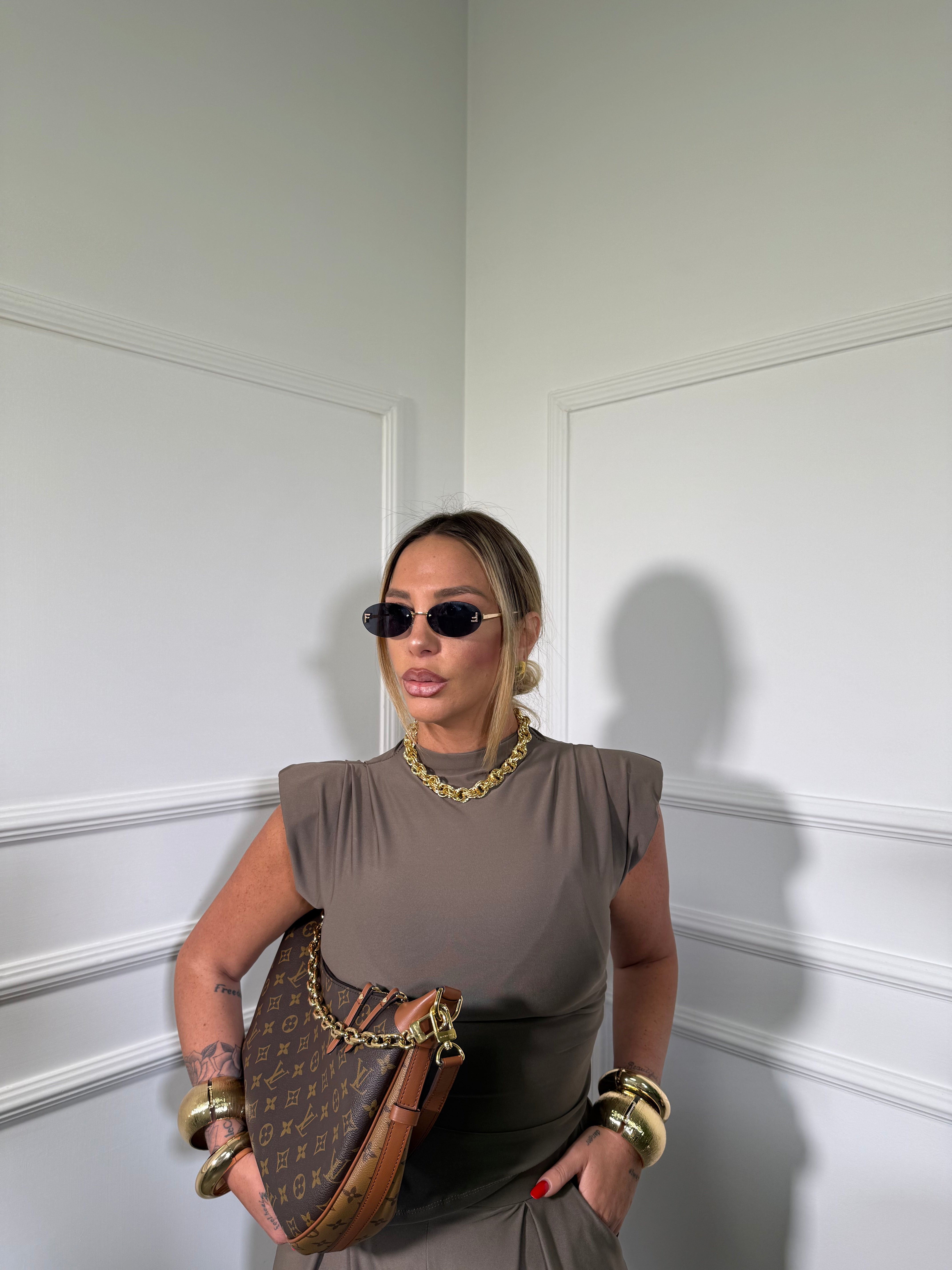 Coordinato in lycra Clio (vari colori ) 16251