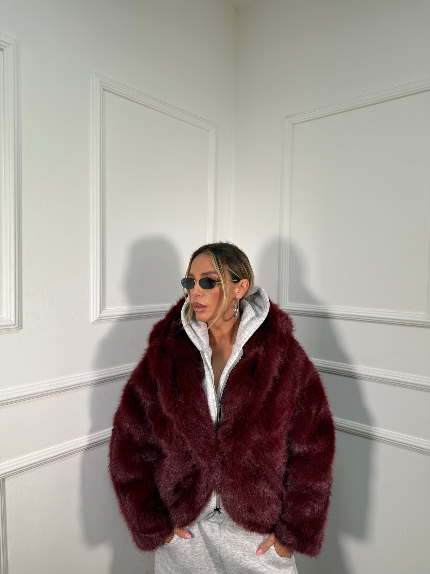 Ecofur Ice bordeaux pj121