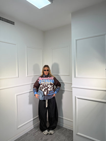 Jeans balloon con elastico in vita Perry lavaggio zero