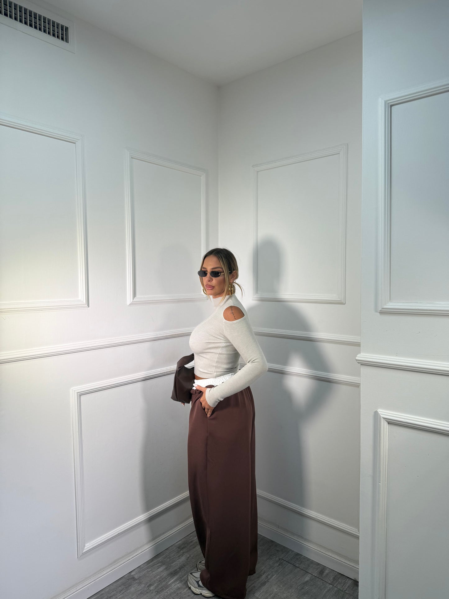 Pantapalazzo boxer Casual marrone dalla 44/52 (157402)