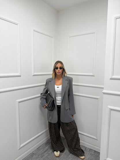 Blazer Classic Curvy grigio m11059