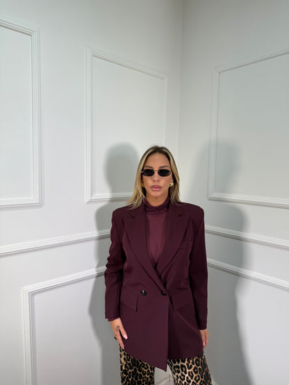 Blazer con spalline Classic by justwest vinaccia g5225