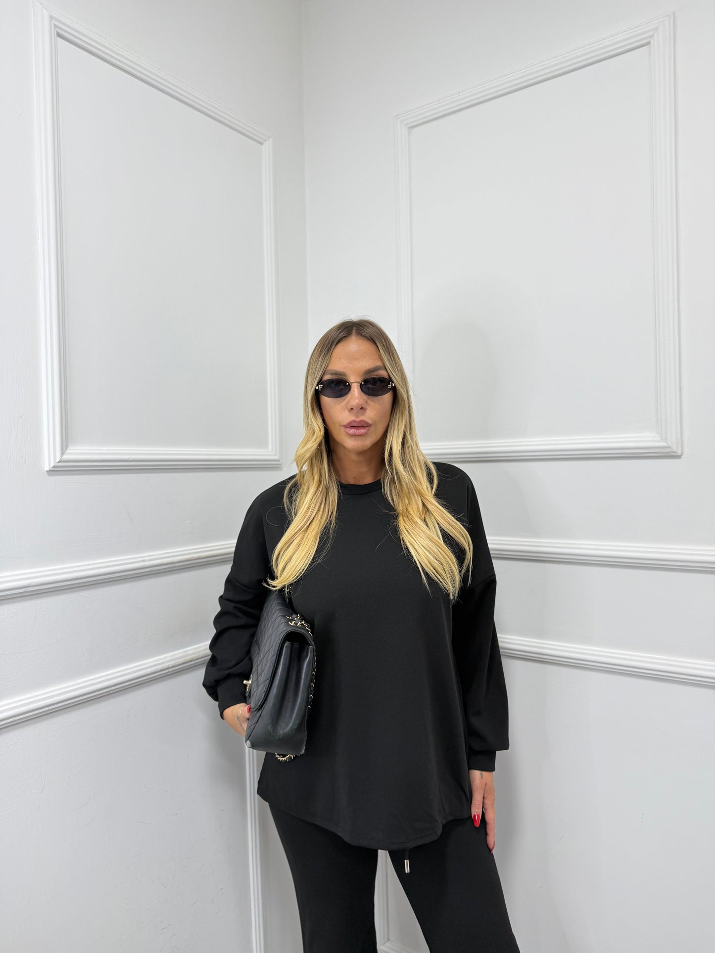 Coordinato Comfy nero 3595