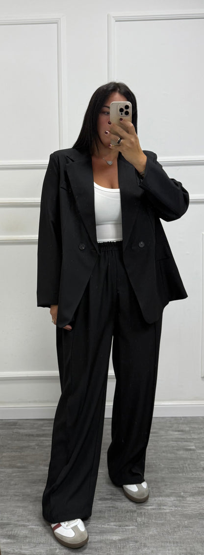 Tailleur Elena nero curvy 46/52 15864