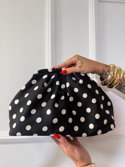 Maxi clatch pois (vari colori)