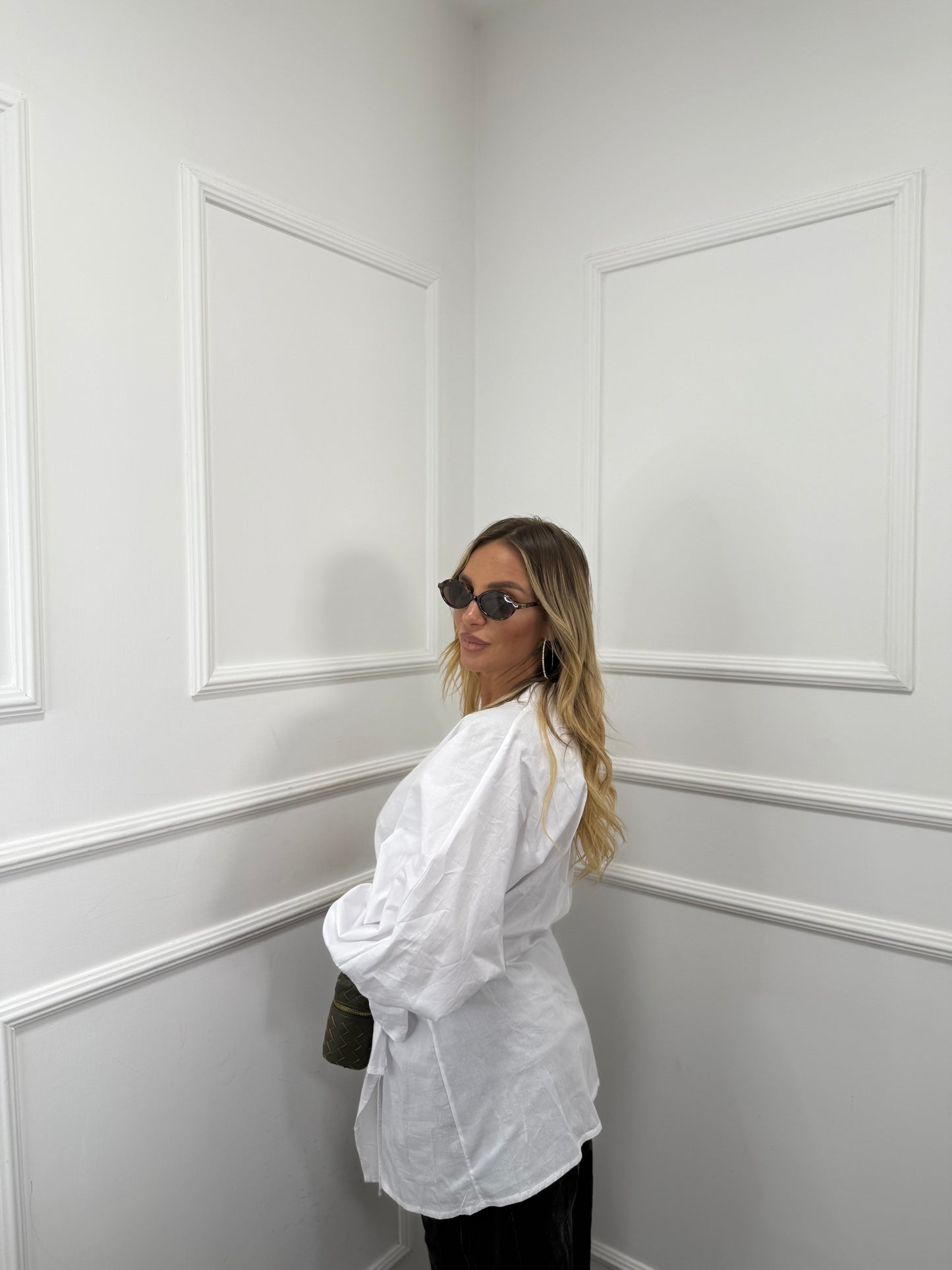 Camicia portafoglio Osaka bianca 22587