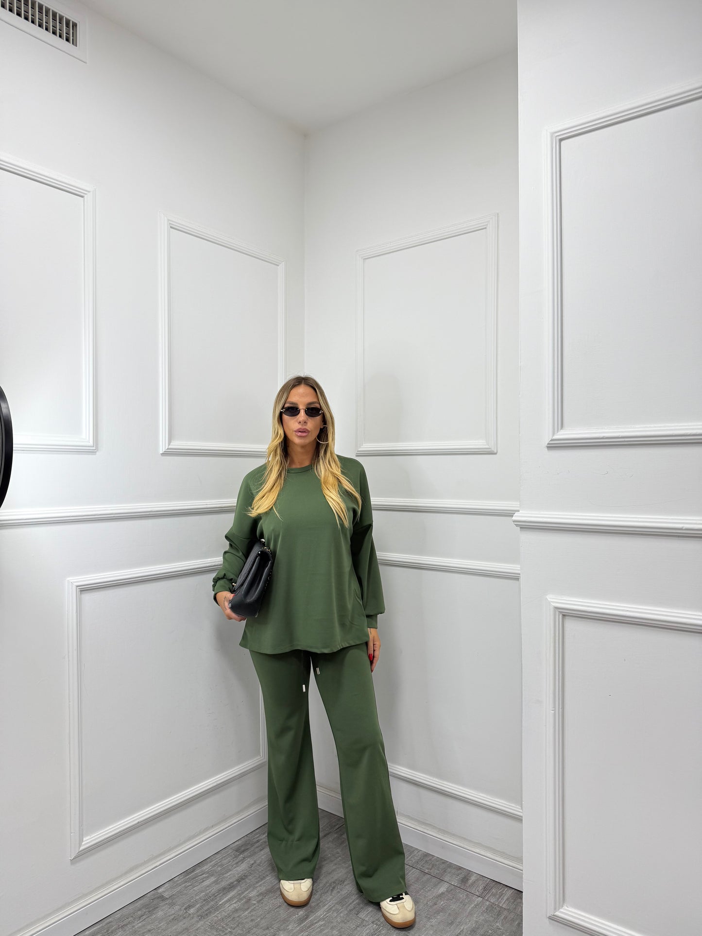 Coordinato Comfy verde 3595