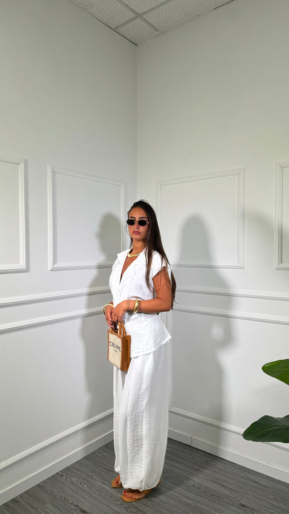 Coordinato (curvy) Jeffry bianco