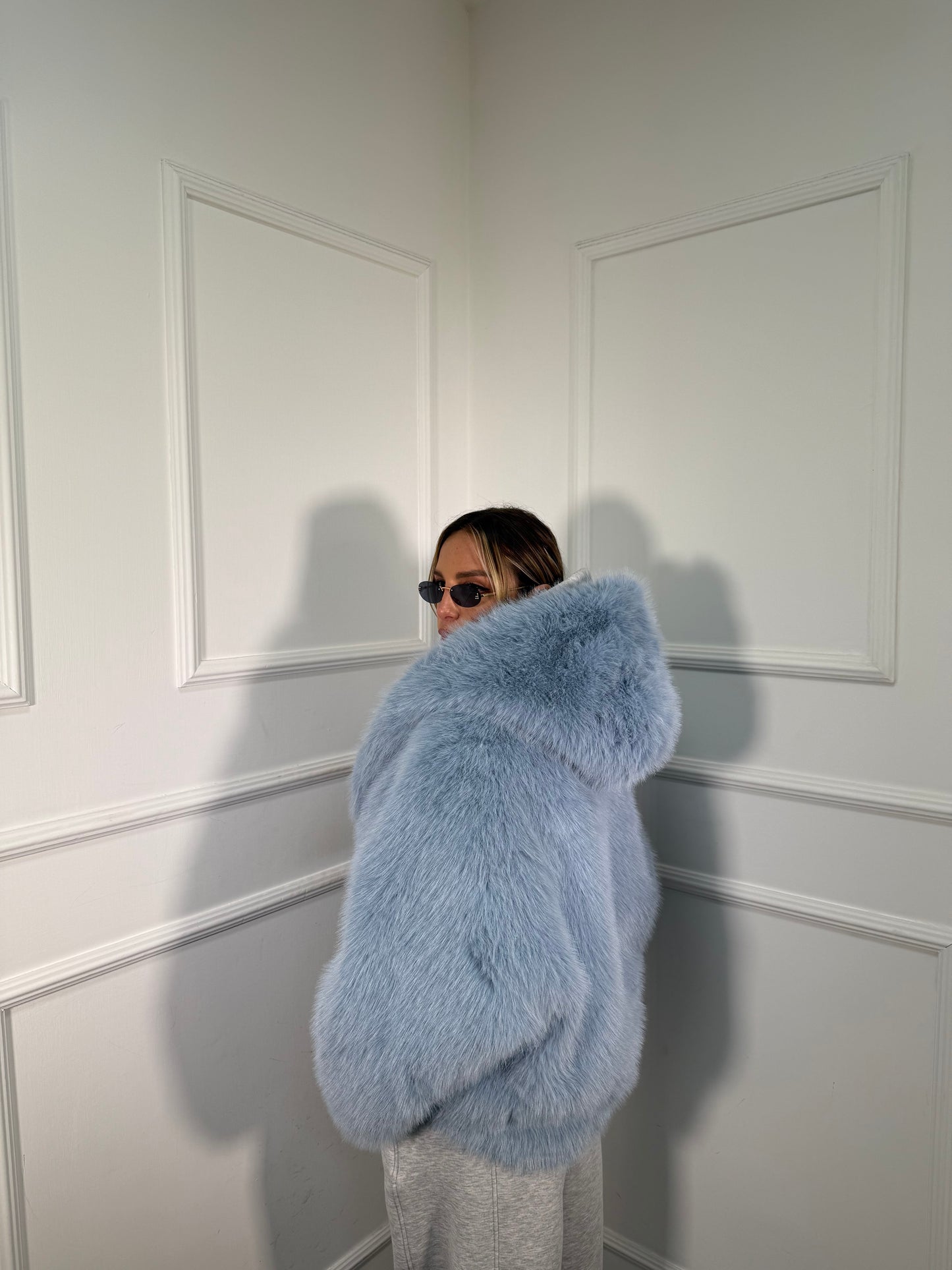 Ecofur Ice azzurro polvere pj121