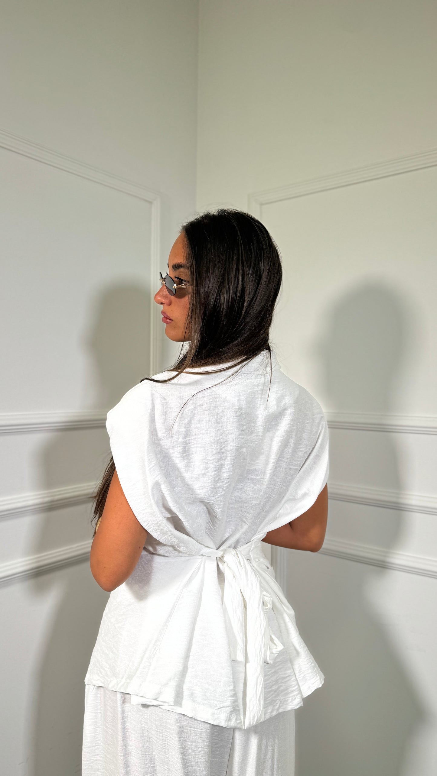 Coordinato (curvy) Jeffry bianco