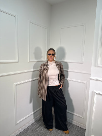 Pantatuta palazzo Larry nero f0832