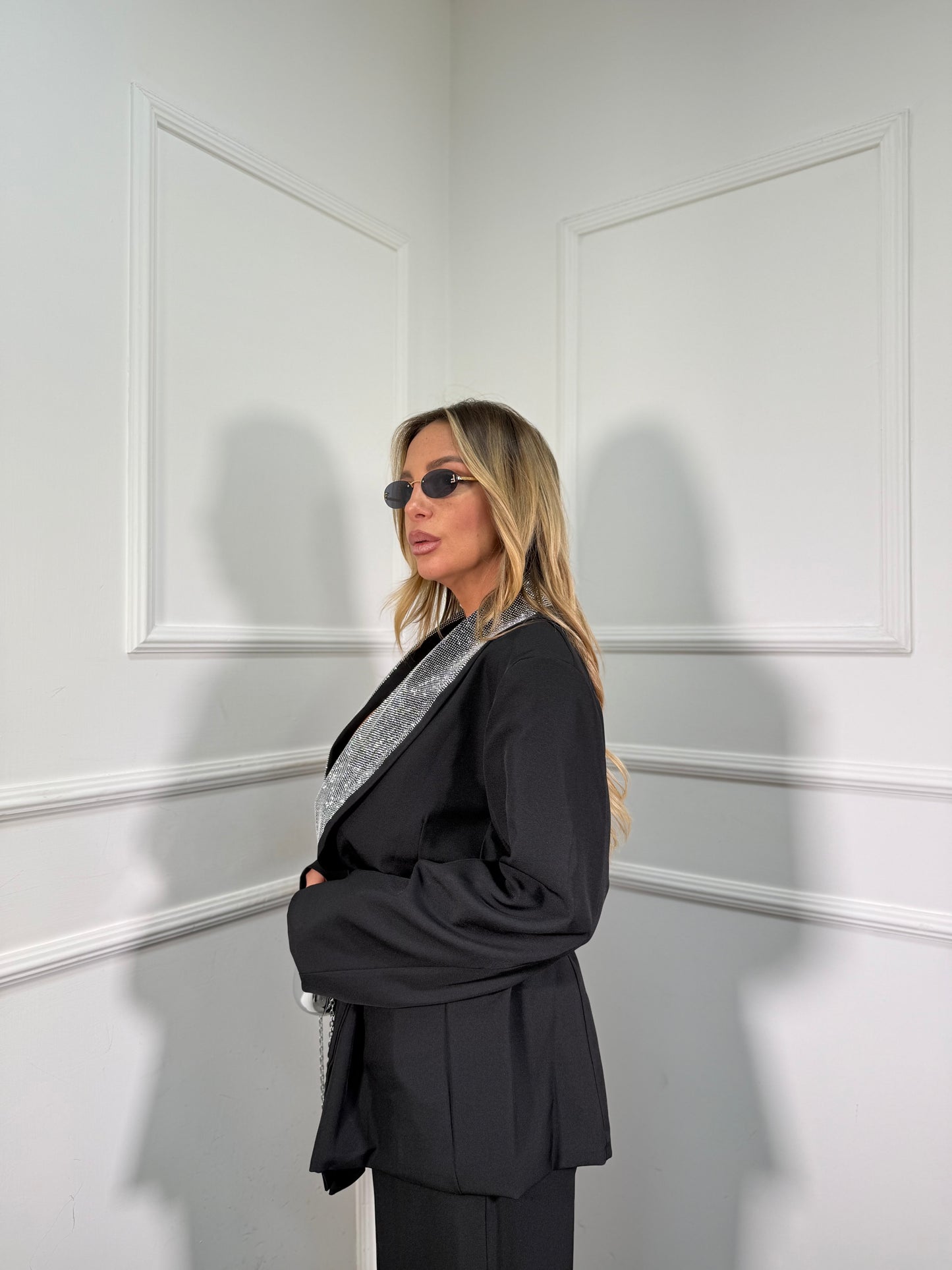 Tailleur Diamond 44/52 nero hp9250d