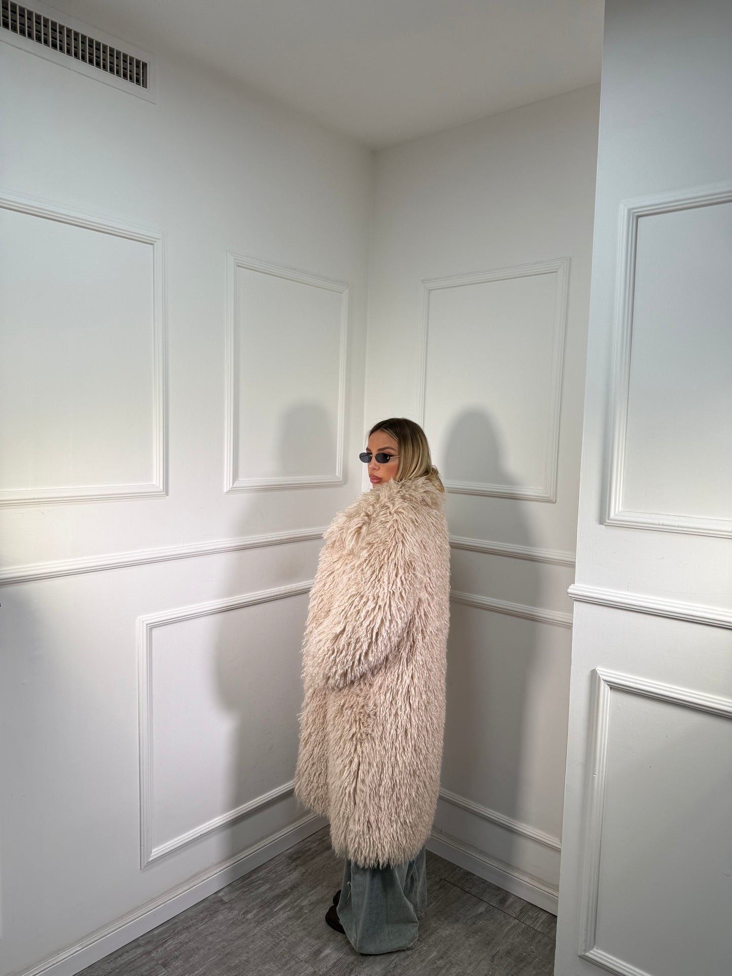 Maxi ecofur mongolia Saint Moritz panna mfy2525