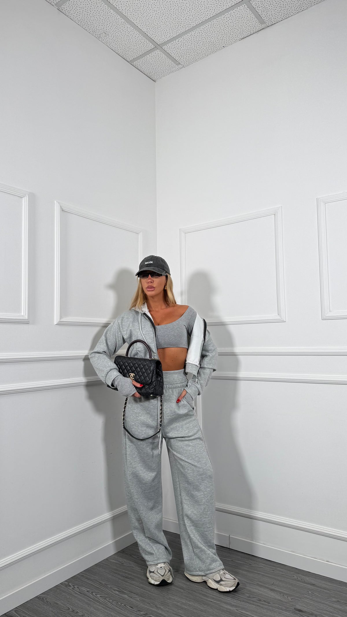 Triset tuta Comfy grigio 5774