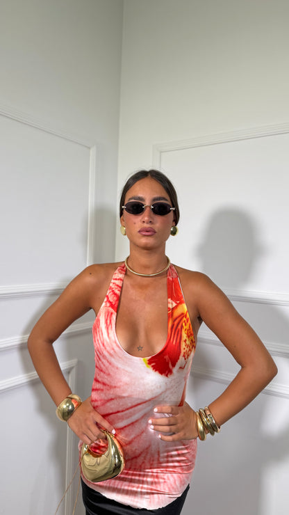 Abito lungo in lycra Barbados 48220